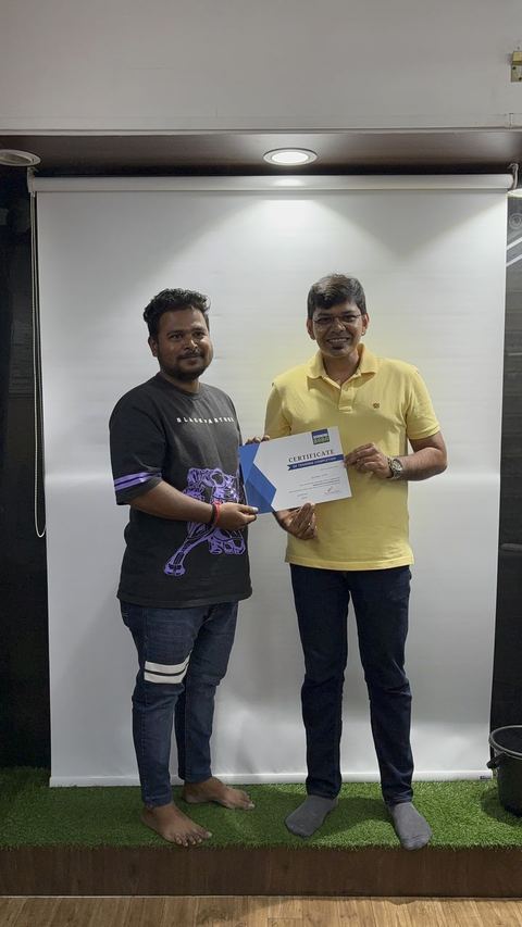 Certificate handover, October 2026 batch